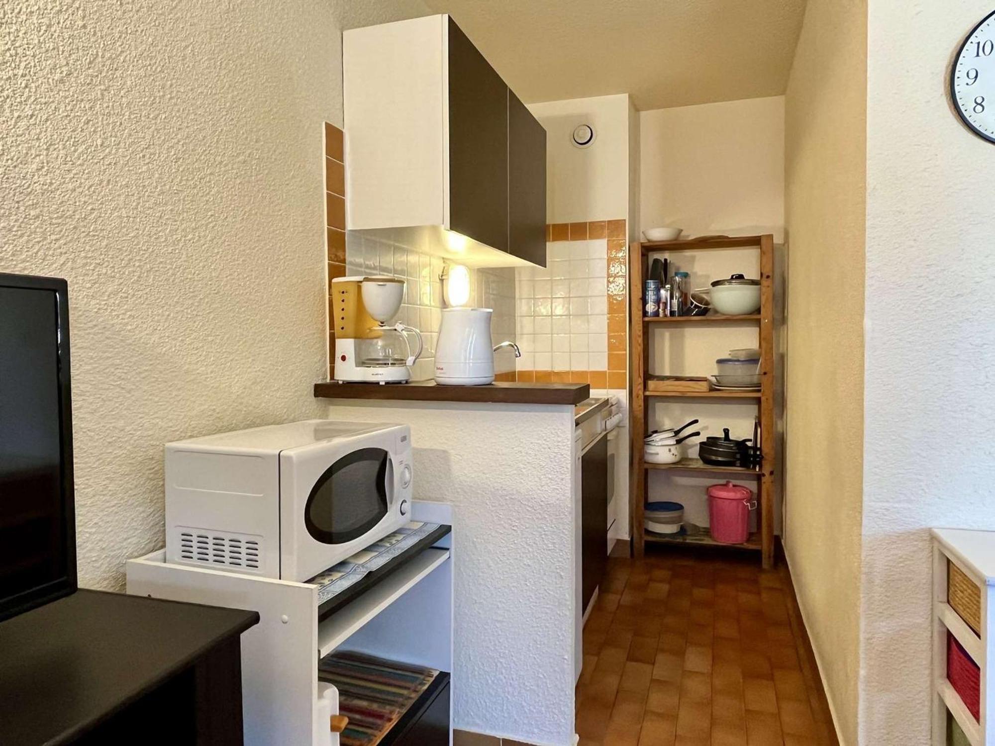 Appartement Studio/Cabine 4 Pers, Proche Plage, Garage Prive - Argeles-Sur-Mer - Fr-1-225-17 外观 照片